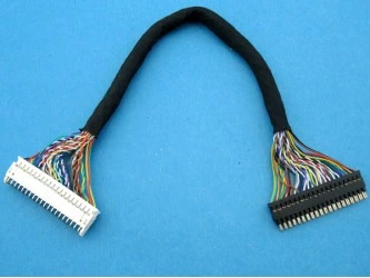 16pin Lvds Cable Wire Hanress Assembly DuPont Socket and Jst Phr-16 Housing Sph-002t-P0.5L Contact Terminal