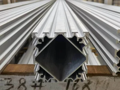 Suportes de montagem solar e sistema de ar condicionado doméstico e CA Perfis de extrusão de liga de alumínio de prata anodizada da China