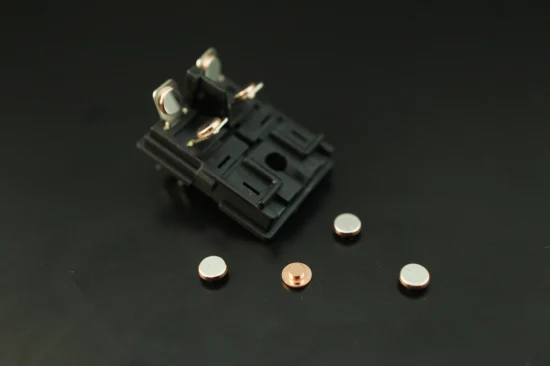 Rebites de contato de cobre semitubulares eletrolíticos personalizados